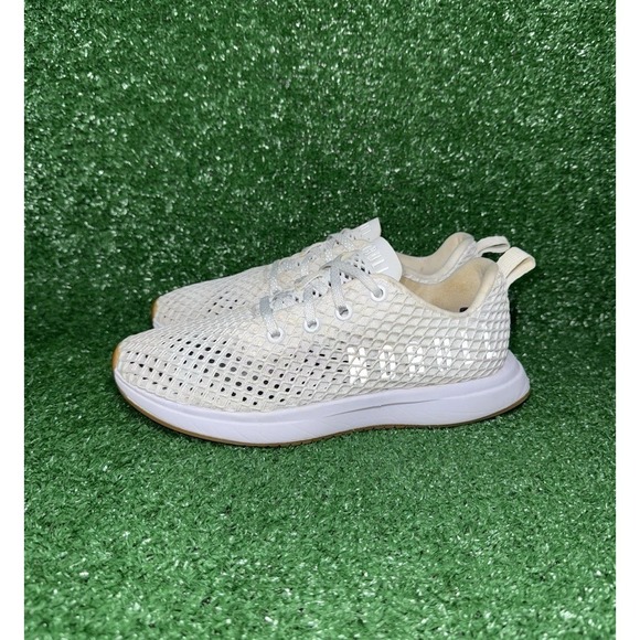 Nobull Diamond Mesh Runner Women Size 7 Gray Knit Running Shoes Athletic Sneaker - Picture 4 of 9